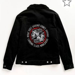 Lurking Class Black Sherpa Corduroy Jacket